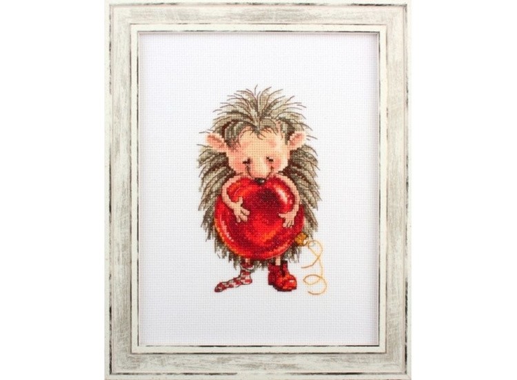 Набор для вышивания «Ежик туфли примерял» — картинка 2