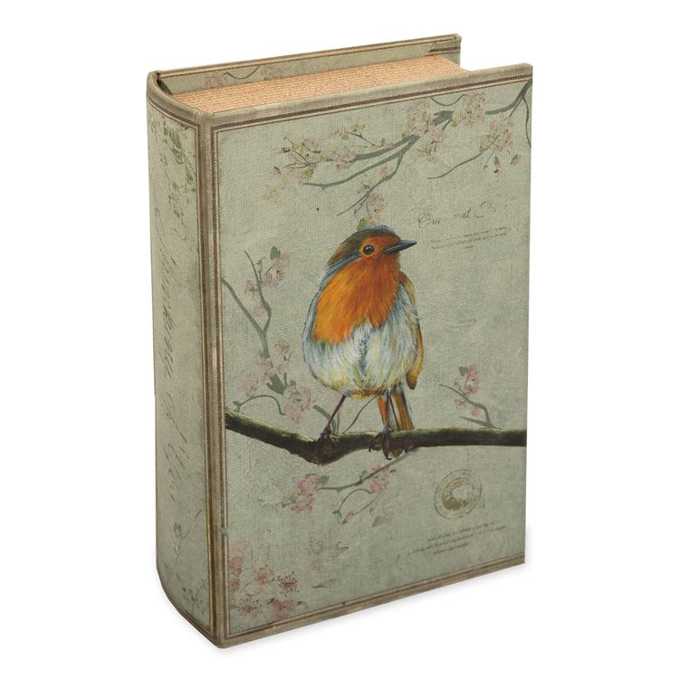 Шкатулка-книга «Пташка», 17х11х5 см, Gamma