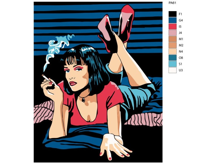 Картина по номерам «Доброго вечера» — картинка 2