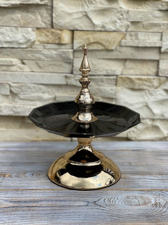 Фурнитура для фруктовницы «Аврора», серебряная, 25 см — картинка 4