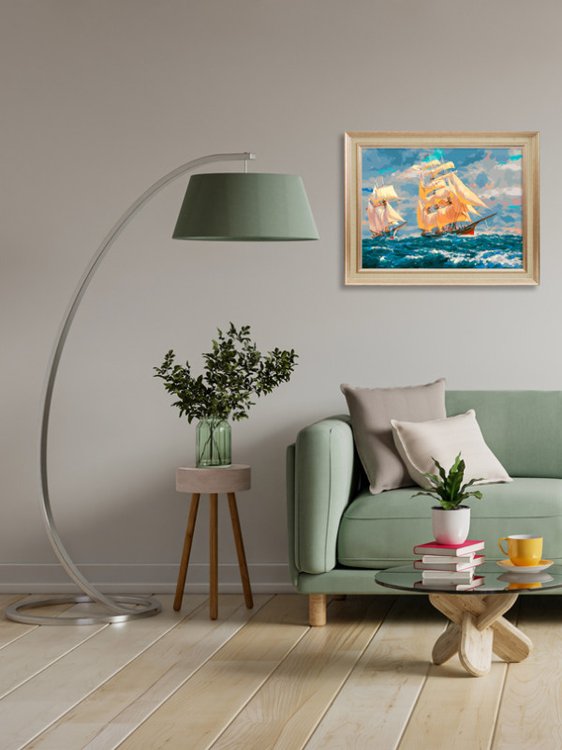 Картина по номерам «Парусники. Черное море» — картинка 8