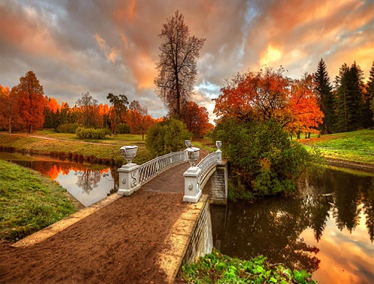 Картина по номерам «Павловск» — картинка 2