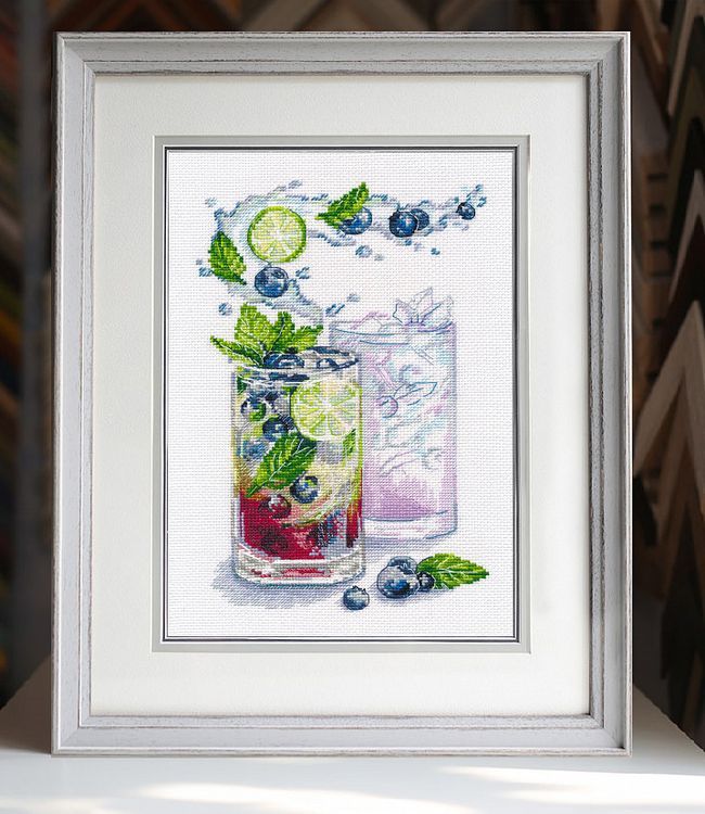 Набор для вышивания «Черничный коктейль» — картинка 2