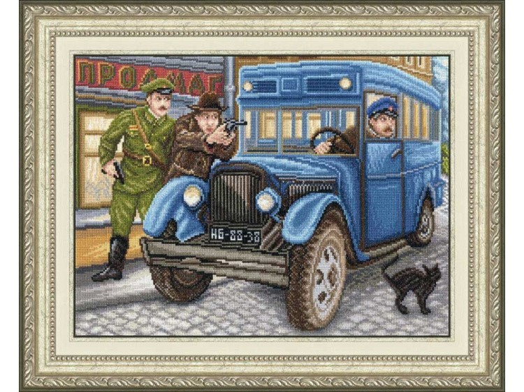 Набор для вышивания «Черная кошка» — картинка 2