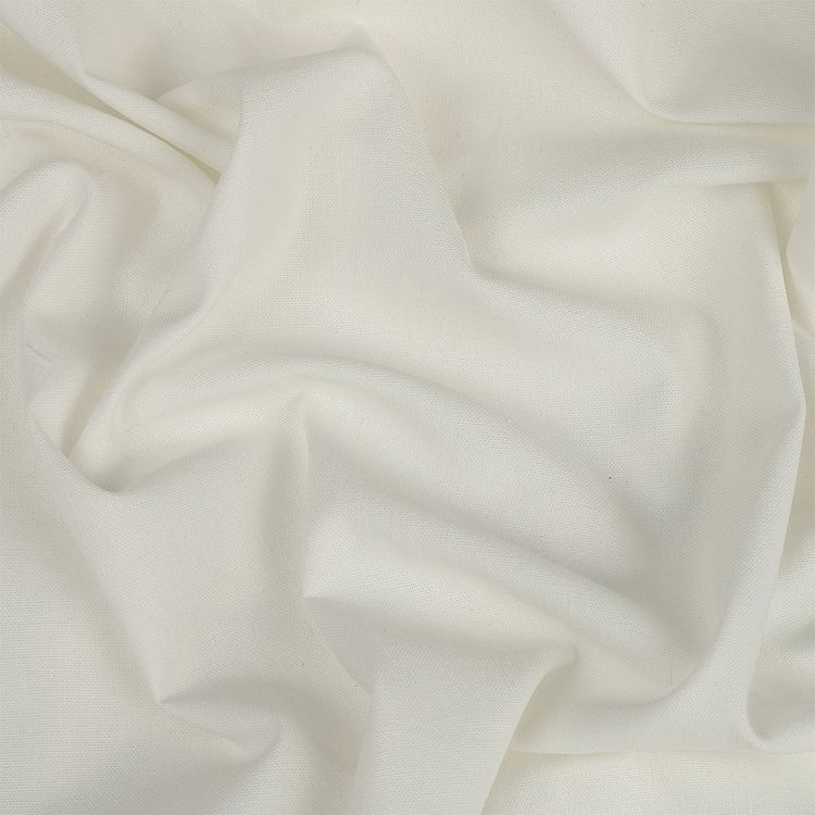 Ткань льняная, 1 м x 140 см, 200 г/м², цвет: экрю, TBY — картинка 2