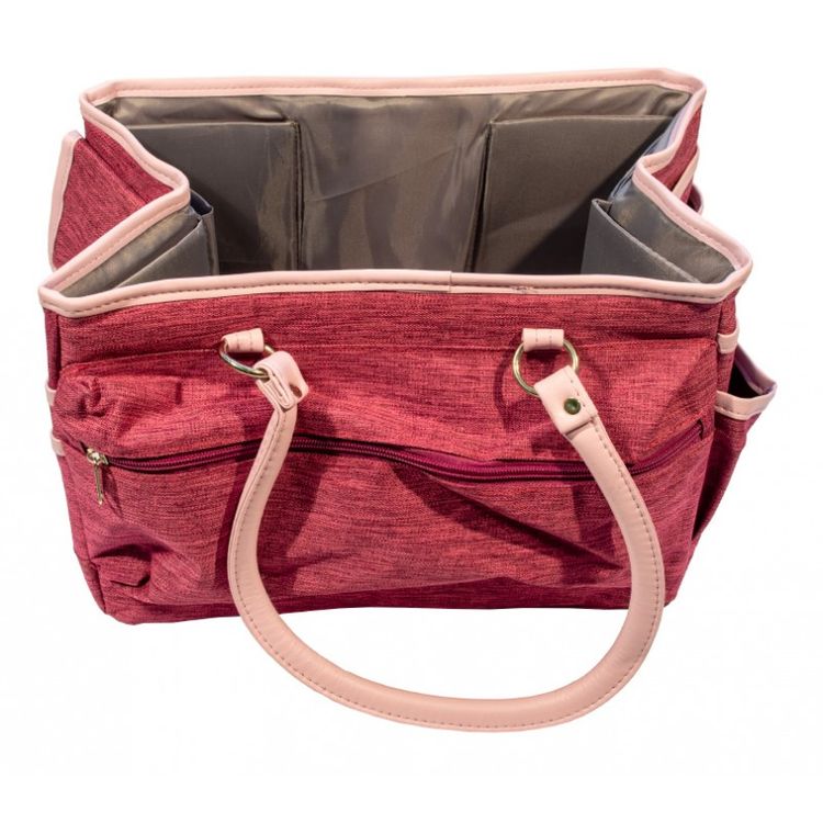 Сумка для рукоделия 29х25х24 см, цвет: фуксия — картинка 5