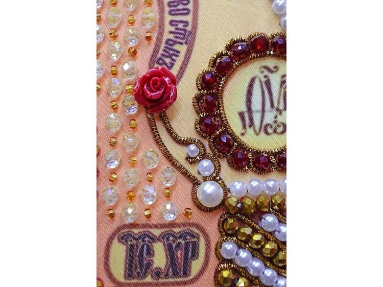 Набор вышивки хрустальными камнями «Богородица Казанская» — картинка 5