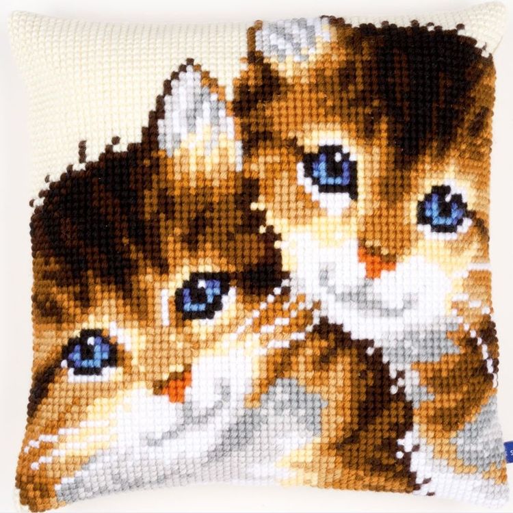 Набор для вышивания «Подушка. Котята»