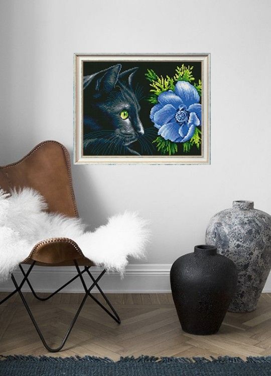 Алмазная вышивка «Анемона» — картинка 6