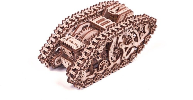 Механическая сборная модель «Стим Танк», Wood Trick — картинка 8