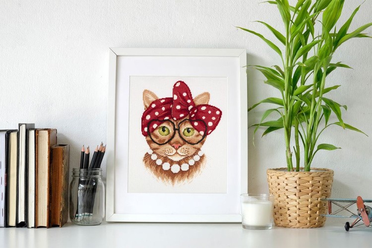 Набор для вышивания «Гламурная Люся» — картинка 8