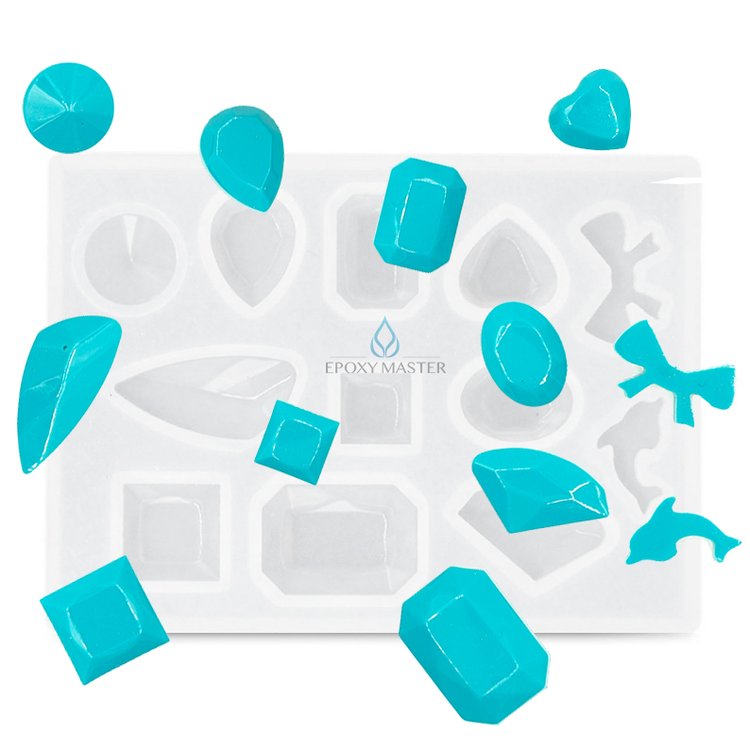 Силиконовый молд Epoxy Master для украшений, 8х6 см — картинка 3