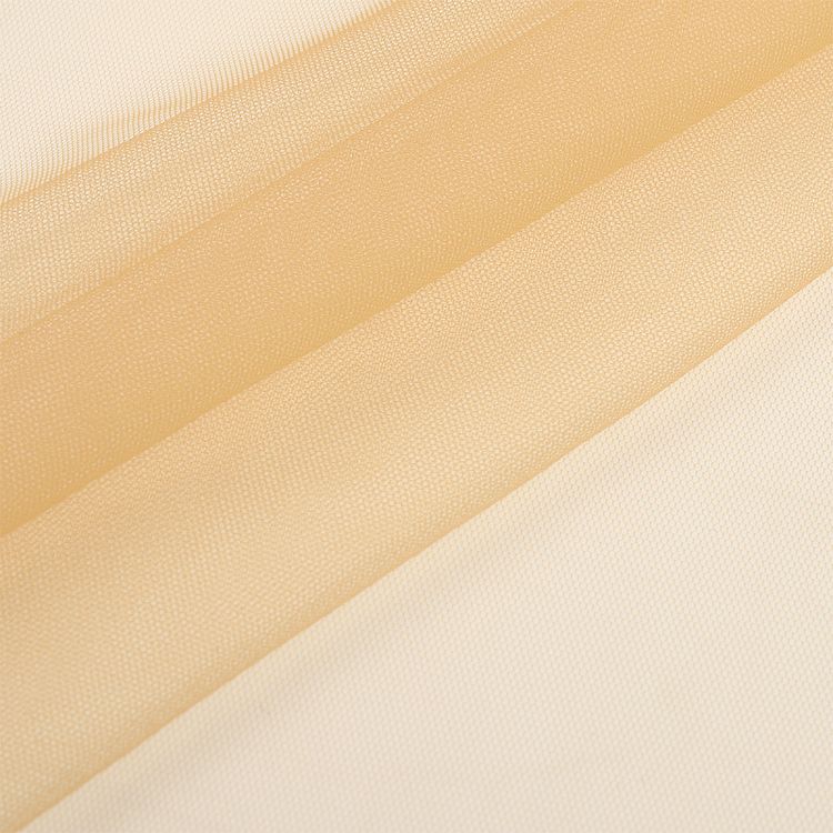 Сетка эластичная ультратонкая Эффект голого тела, KRUZHEVO, 5 м, ширина 300 см, цвет: телесный (загорелая кожа) — картинка 5