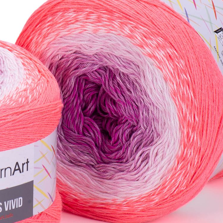 Пряжа YarnArt Flowers Vivid (511), мультиколор, 5 шт. по 250 г — картинка 2