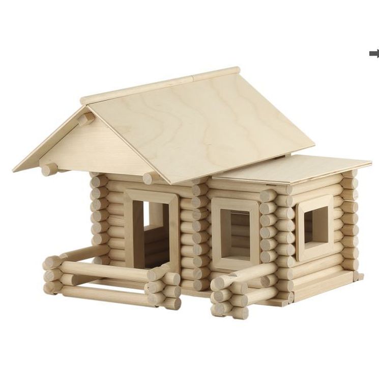 Конструктор из дерева «Деревенский дом 2» (8 моделей) — картинка 5