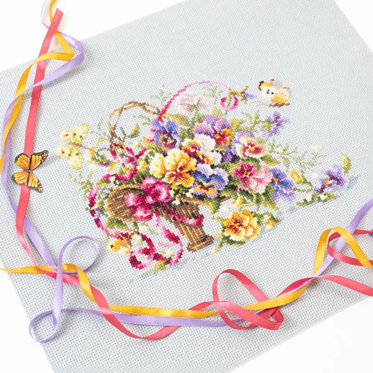 Набор для вышивания «Парижский букетик» — картинка 2