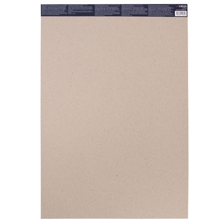 Альбом для пастели, 160 г/м2, A3, 29,7х42 см, склейка с одной стороны, 18 л., 6 цв., Vista-Artista — картинка 3