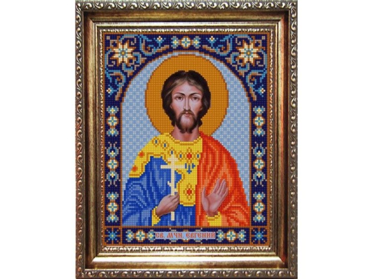 Рисунок на ткани «Св.Евгений»