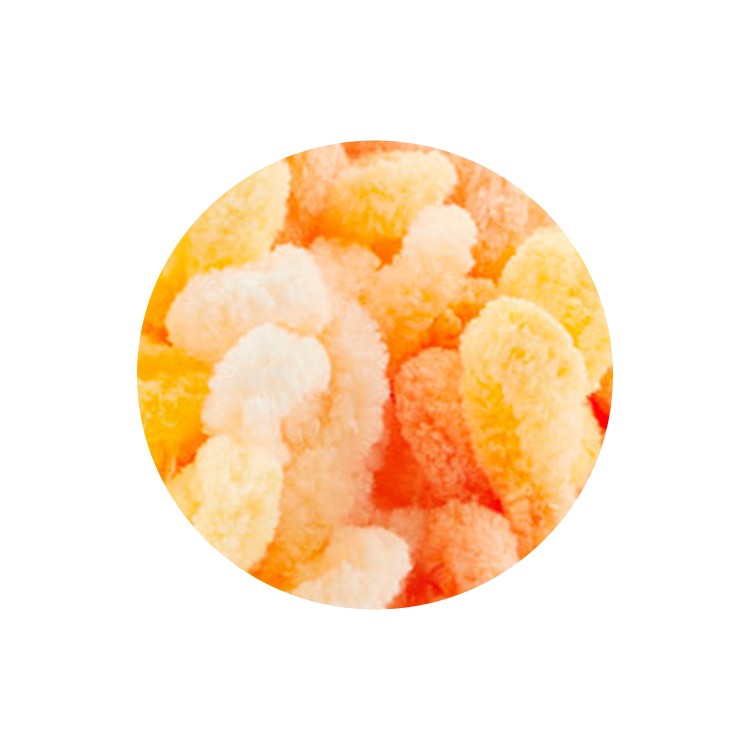 Пряжа ALIZE Puffy Fine color (Пуффи файн колор) (6467), мультиколор, 5 шт. по 100 г — картинка 2