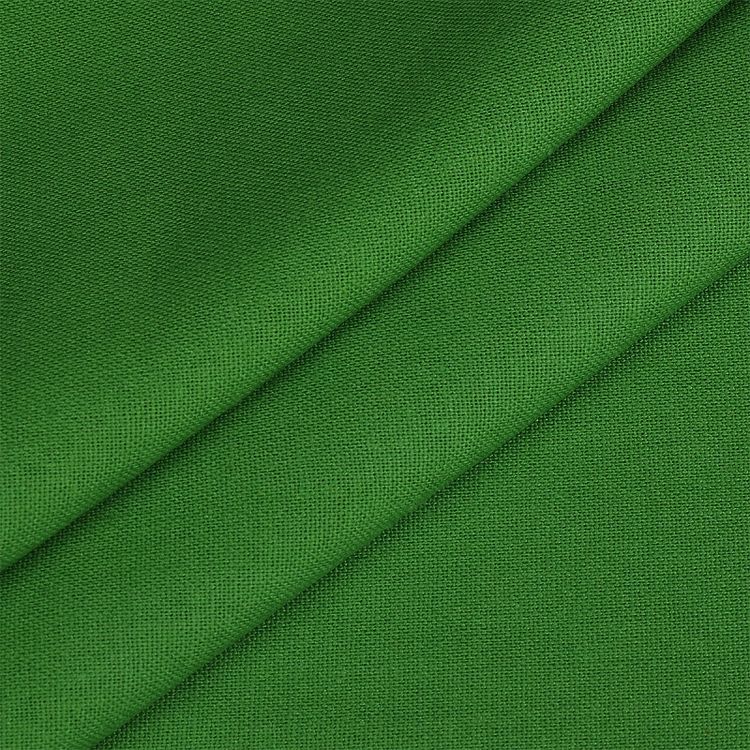 Ткань льняная, 200 г/м², 5 м x 140 см, цвет: зеленый, TBY — картинка 3