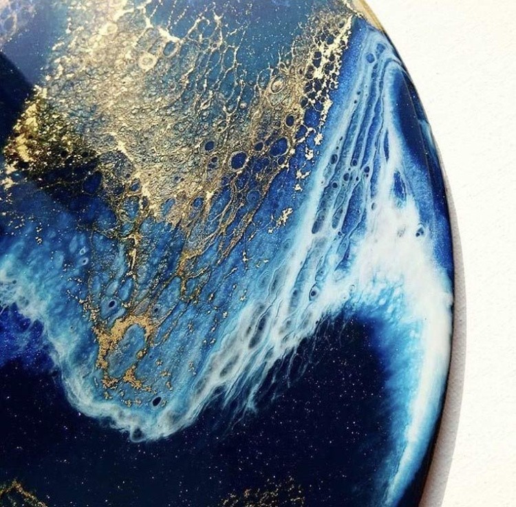 Набор для создания картины эпоксидной смолой Resin Art colors №2, Art Blong — картинка 4