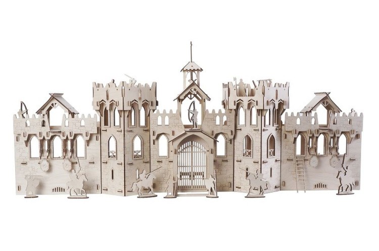 Конструктор из дерева «Рыцарский замок» — картинка 2