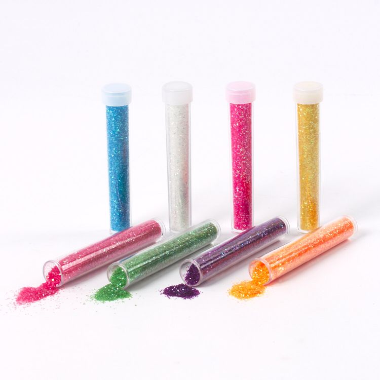 Блестки (глиттер), 24 цвета по 4 грамма, Остров Сокровищ — картинка 4