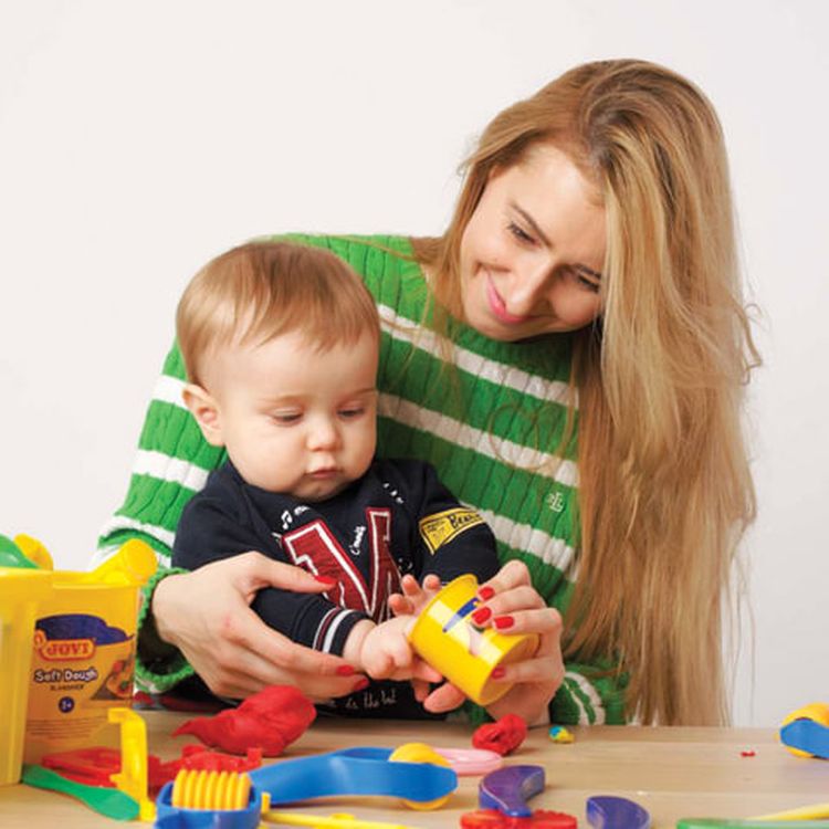 Пластилин на растительной основе «Blandiver» JOVI (Испания), 3 цвета, 330 г, неоновый — картинка 4