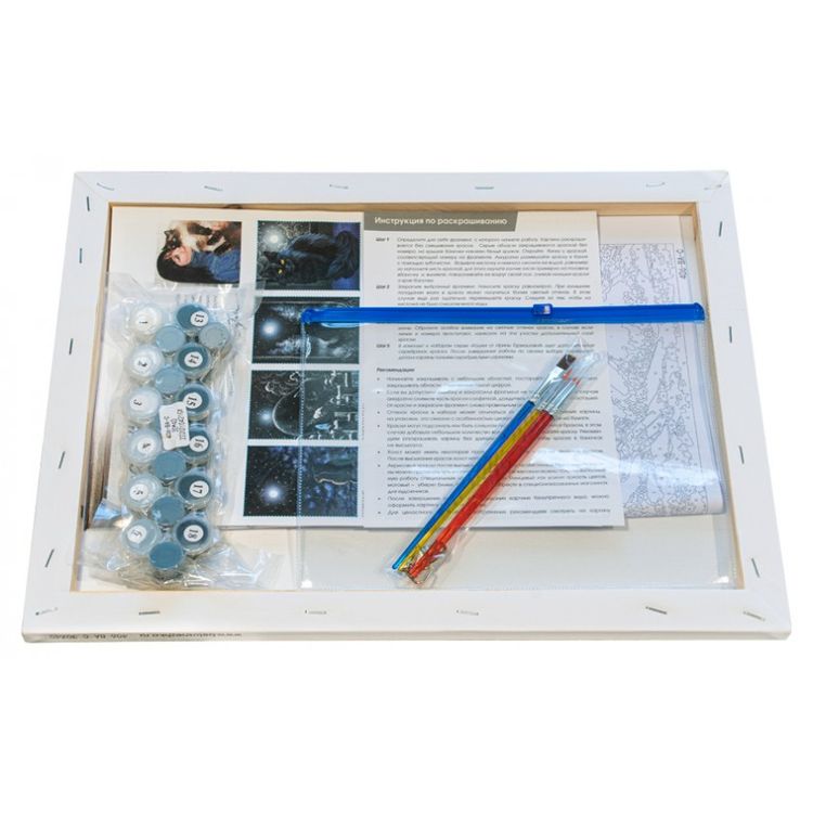 Картина по номерам «Мягкий свет» — картинка 3