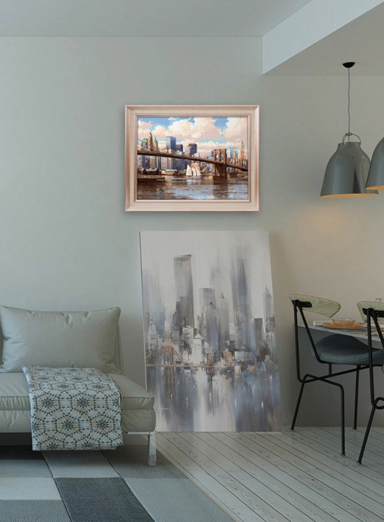 Картина по номерам «Бруклинский мост» — картинка 6