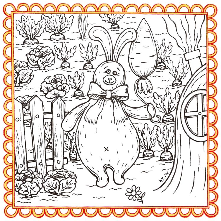 Набор для шитья «Морковный заяц» — картинка 3