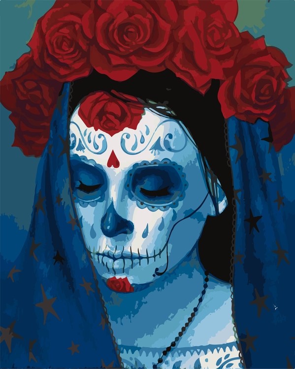 Картина по номерам «La Muerte»