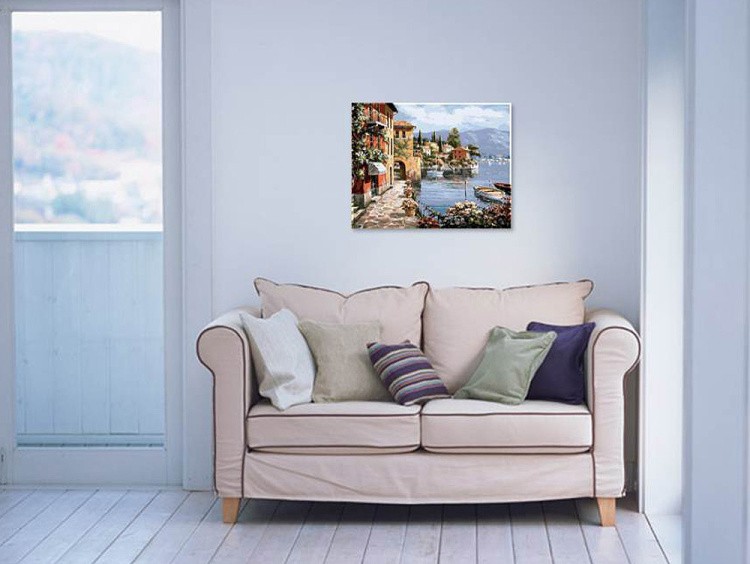 Картина по номерам «У самого моря» — картинка 2