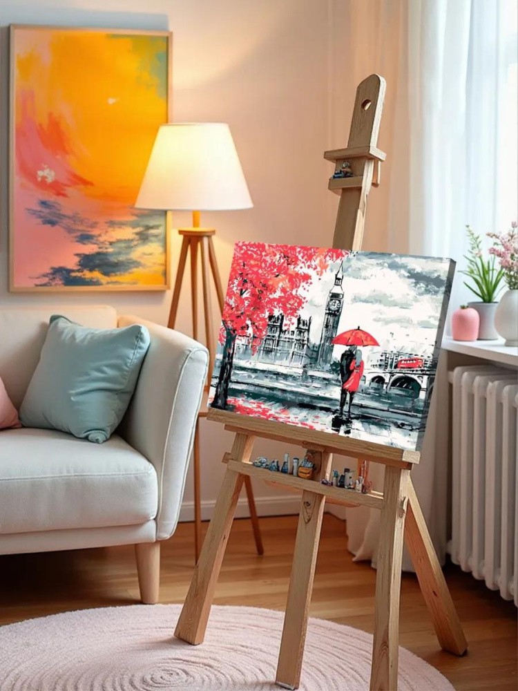 Картина по номерам «Романтика Лондона» — картинка 9