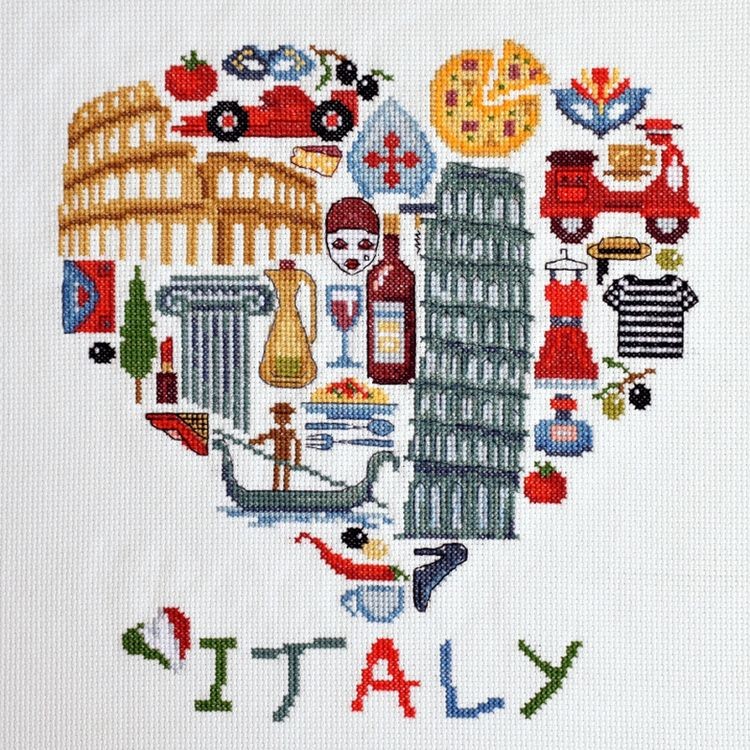 Набор для вышивания «Италия»