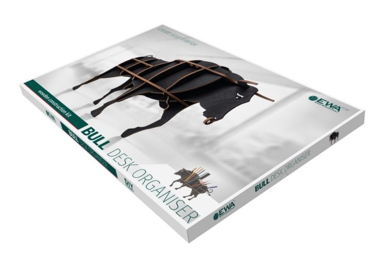 Конструктор из дерева «Настольный органайзер Бык», Eco Wood Art — картинка 4