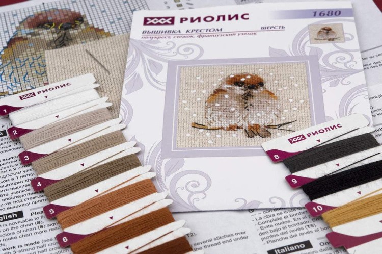 Набор для вышивания «Воробушек» — картинка 5