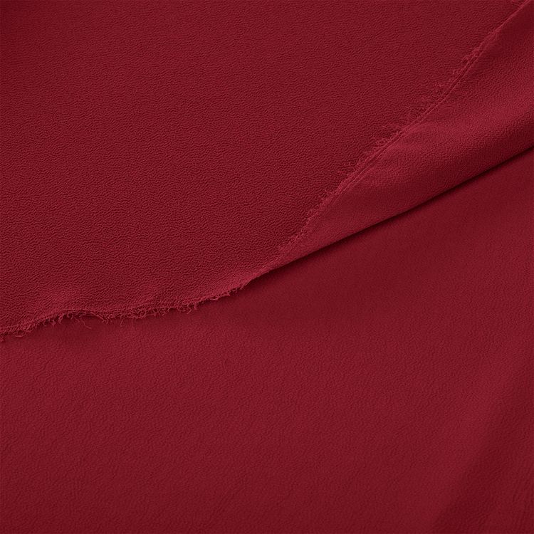 Ткань Креп-шифон, 5 м, ширина 150 см, 105 г/м2, цвет: малина, TBY — картинка 4