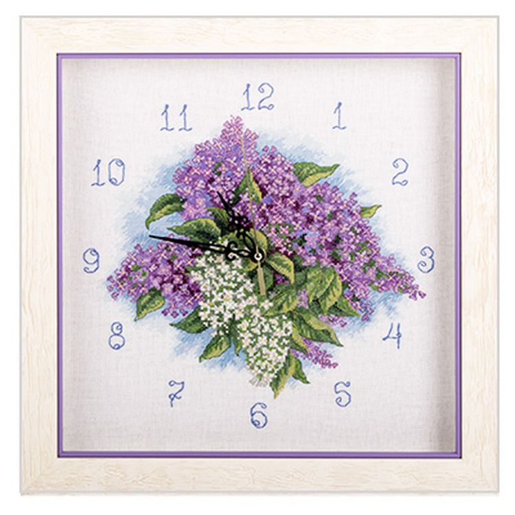 Набор для вышивания «Часы. Счастливый лепесток» — картинка 2