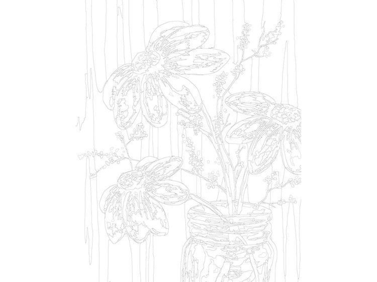 Картина по номерам «Ромашки» — картинка 3