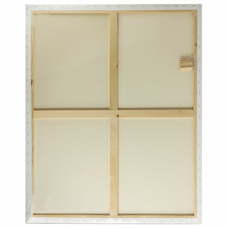 Холст на подрамнике BRAUBERG ART CLASSIC, 80х100 см, грунт., 45% хлоп., 55% лен, среднее зерно — картинка 3