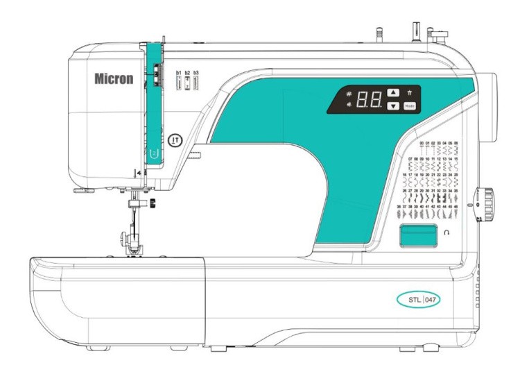 Швейная машина бытовая, Micron — картинка 6
