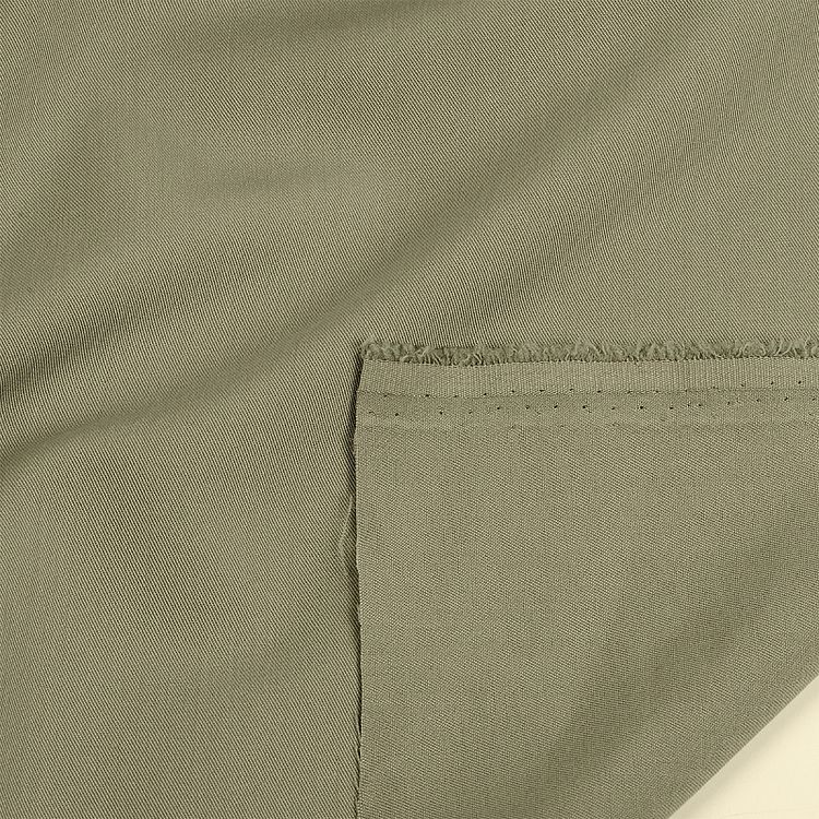 Ткань Костюмная Гальяно, 5 м, ширина 150 см, 200 г/м2, цвет: хаки меланж, TBY — картинка 3