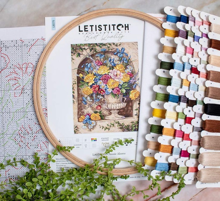 Набор для вышивания «Neo Classic Alcove (Альков в неоклассическом стиле)» — картинка 4