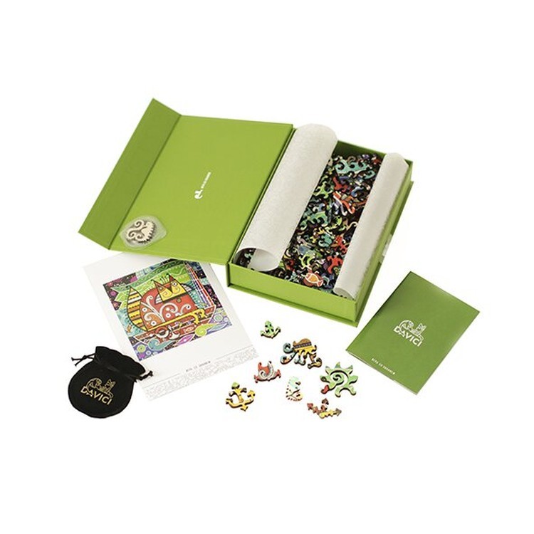 Деревянные пазлы DAVICI «Кот-мореход» — картинка 13