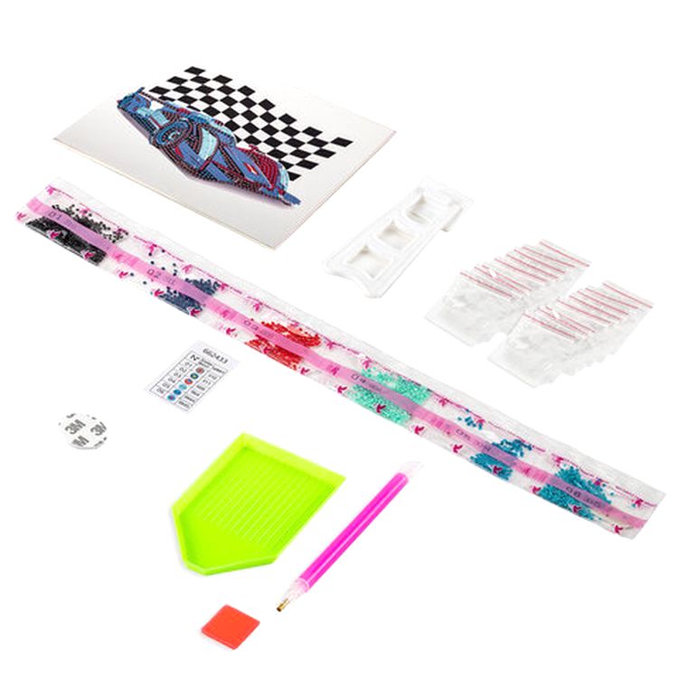 Алмазная вышивка «Автомобиль» — картинка 2