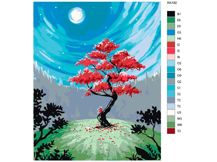 Картина по номерам «Цветущее вопреки» — картинка 2