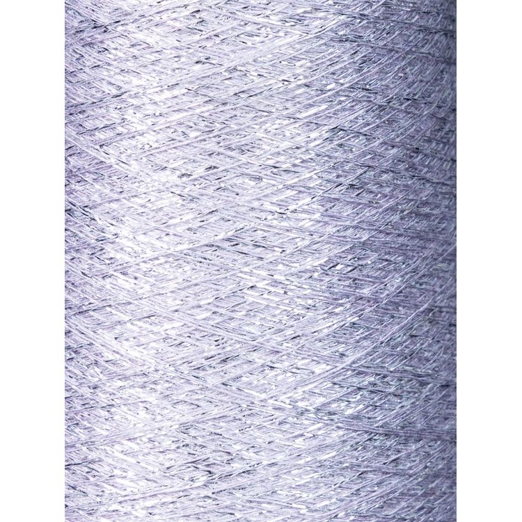 Пряжа бобинная OnlyWe (В64), лиловый с серебристым люрексом, 1 шт., 50 г — картинка 2