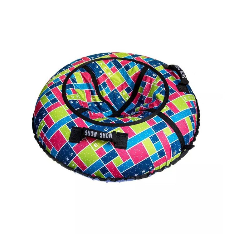 Детская зимняя ватрушка тюбинг для катания 118 см — картинка 5