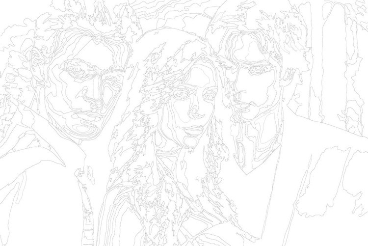 Картина по номерам «Дневники вампира: Деймон, Елена и Стефан 9» — картинка 3